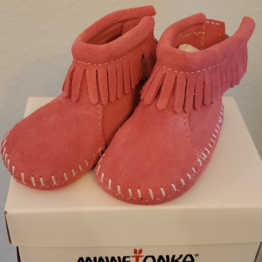 Minnetonka booties- moccasins
